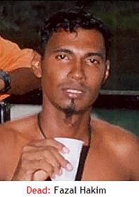 Dead are Rajesh Singh, 35, of Martyr&#39;s Ville and <b>Fazal Hakim</b>, 25, <b>...</b> - dead-fazal-hakim